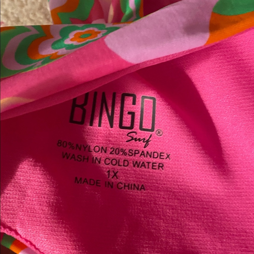 Bingo swimwear bikini 1XL Removable cups. V front bottoms - Picture 5 of 7